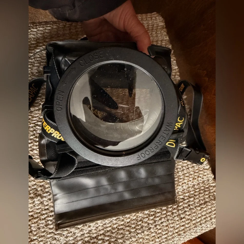 Black Waterproof Camera Case